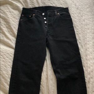 Vintage Black Levi’s 501